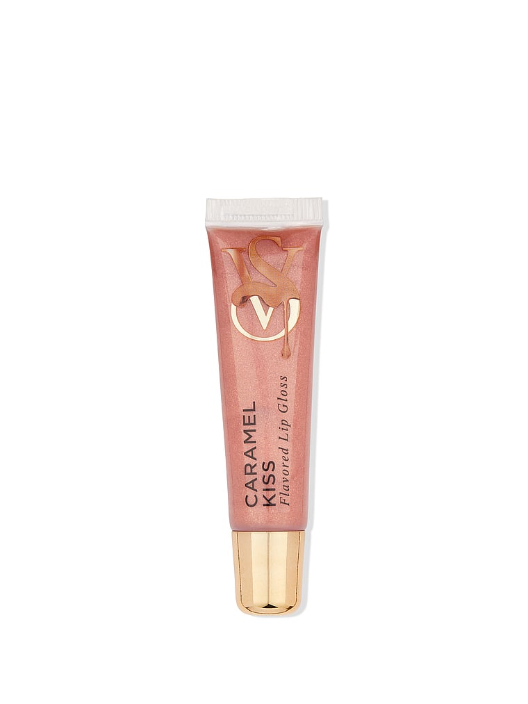 Victoria's Secret, Lip Flavored Lip Gloss, Caramel Kiss, onModelFront, 1 of 3