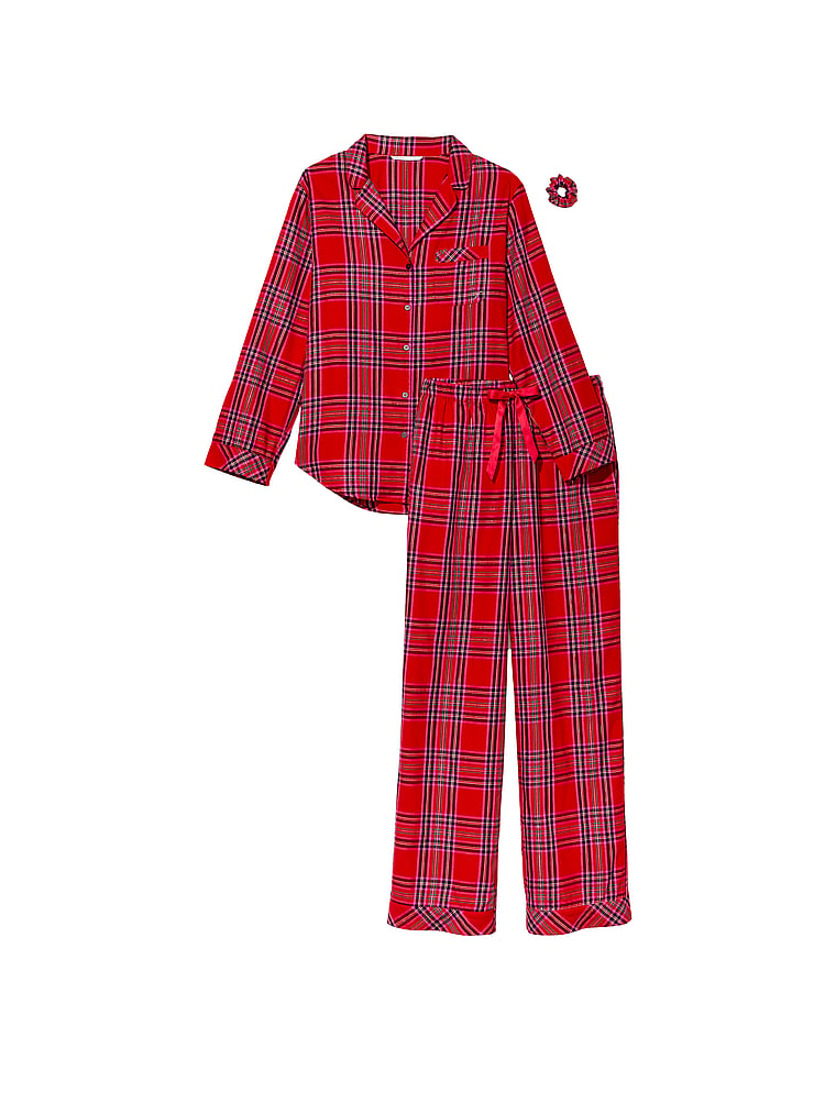 VICTORIA'S SECRET Flannel Long Pajama Set