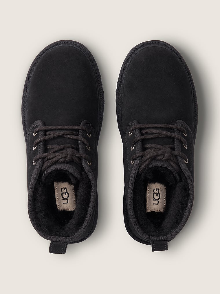 UGG® Neumel Boots, Black, offModelBack, 2 of 3