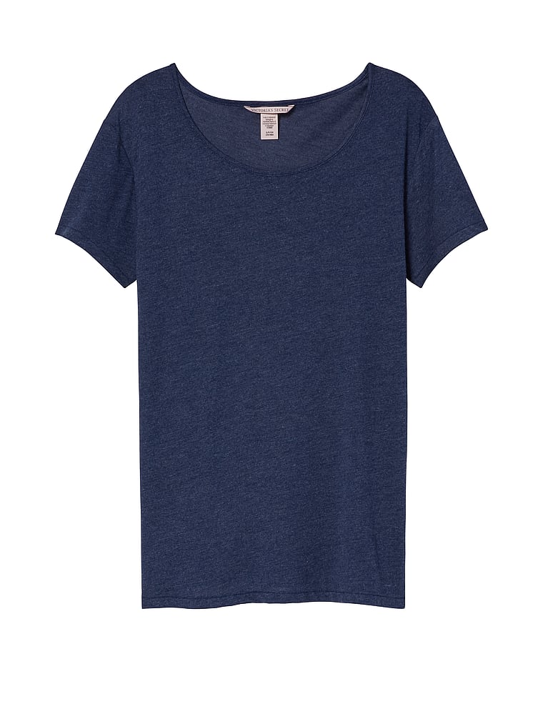 Victorias Secret Pink Scoopneck Sleep TeeshirtMind If I Crash Here S