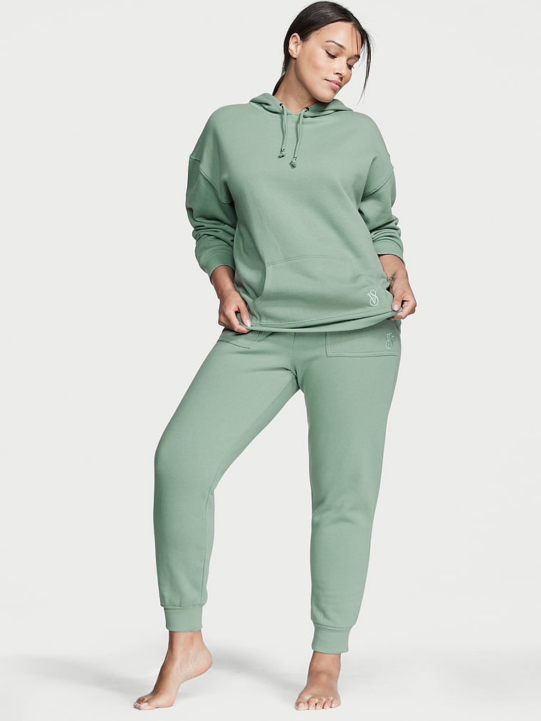 Cotton Fleece High-Rise Jogger 