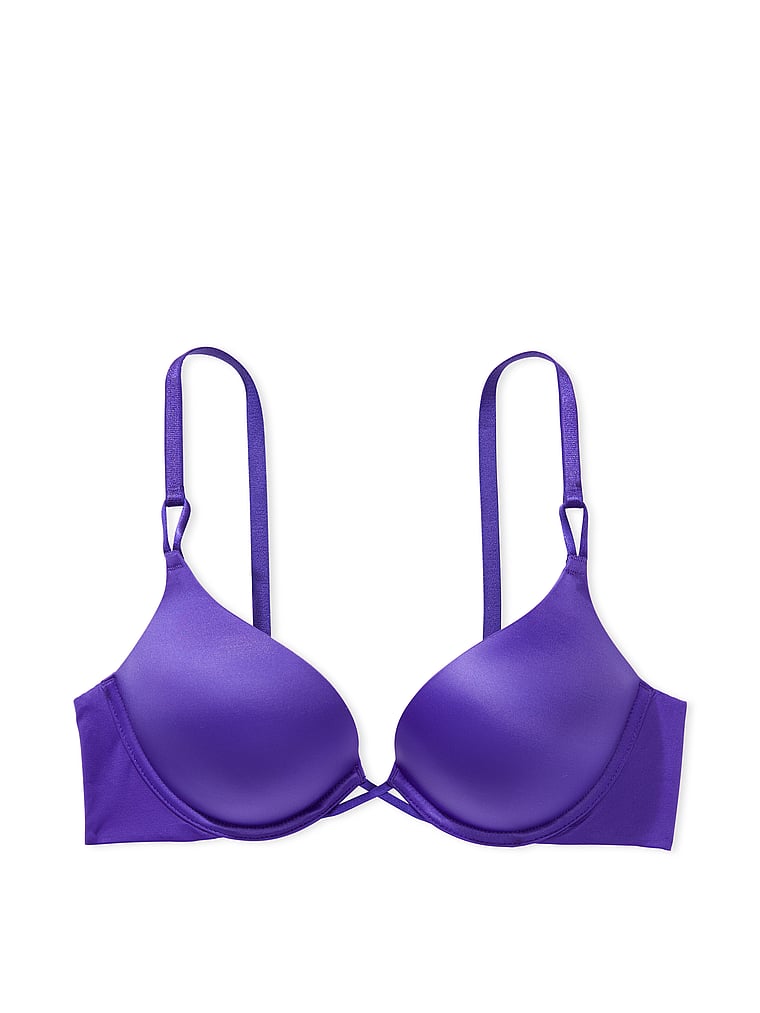 Bombshell Add-2-Cups Double Shine Strap Push-Up Bra