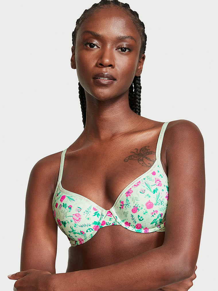 Mini Logo Foldover Demi Bra - Victoria 