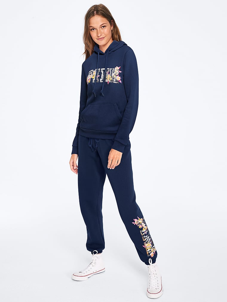 victoria secret pink sequin hoodie