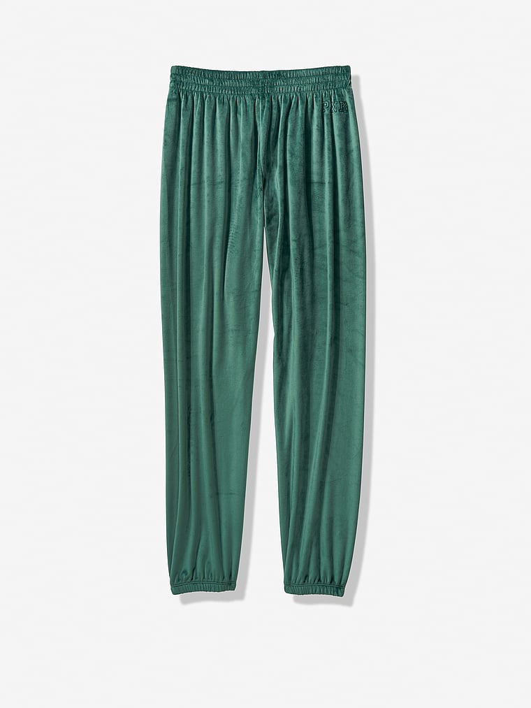 victoria secret pink velvet pants