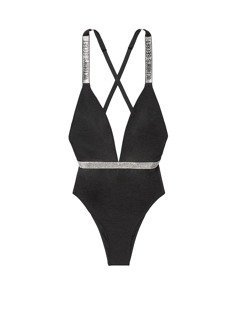 victoria secret black monokini