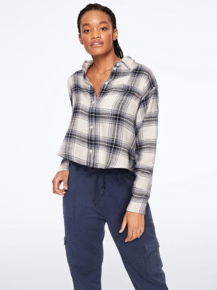 VictoriasSecret Flannel Shirt. 1