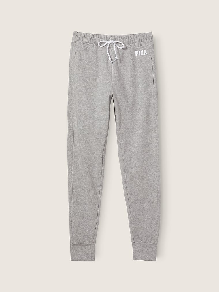 High Waist Full Length Campus Jogger 