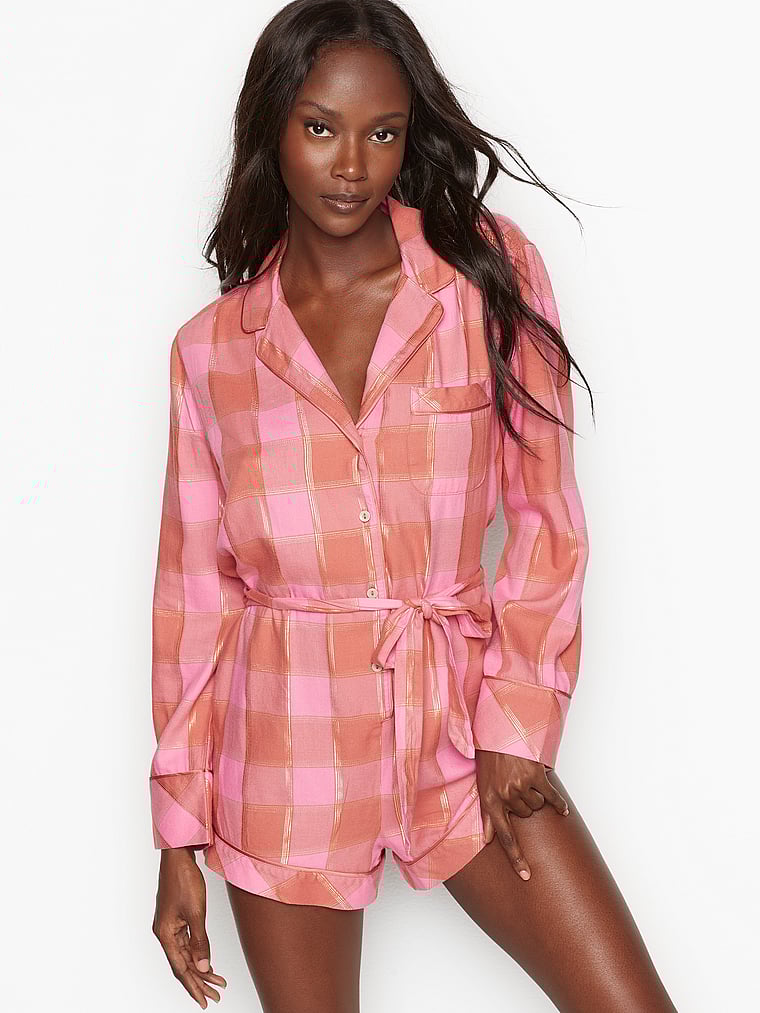 pink jumpsuit victoria's secret