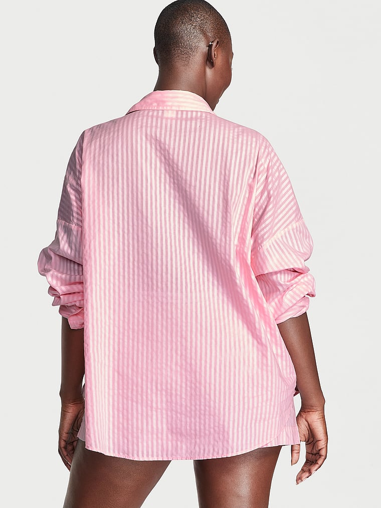 cotton long sleeve pajama set