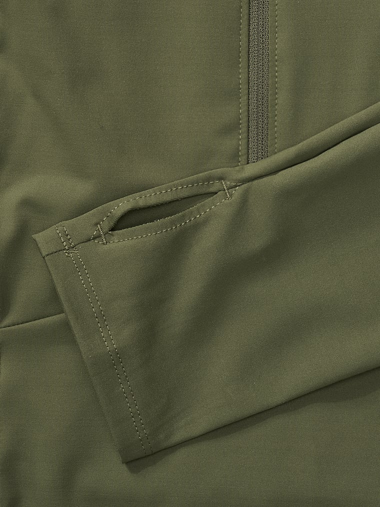 pink ultimate half zip