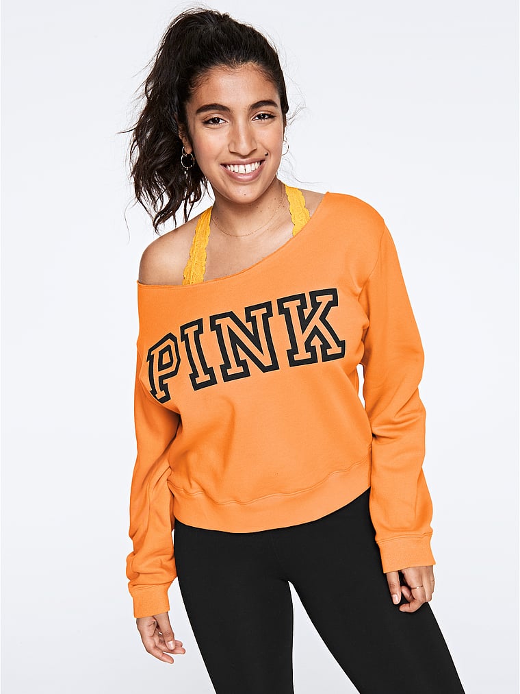 everyday lounge open neck crew