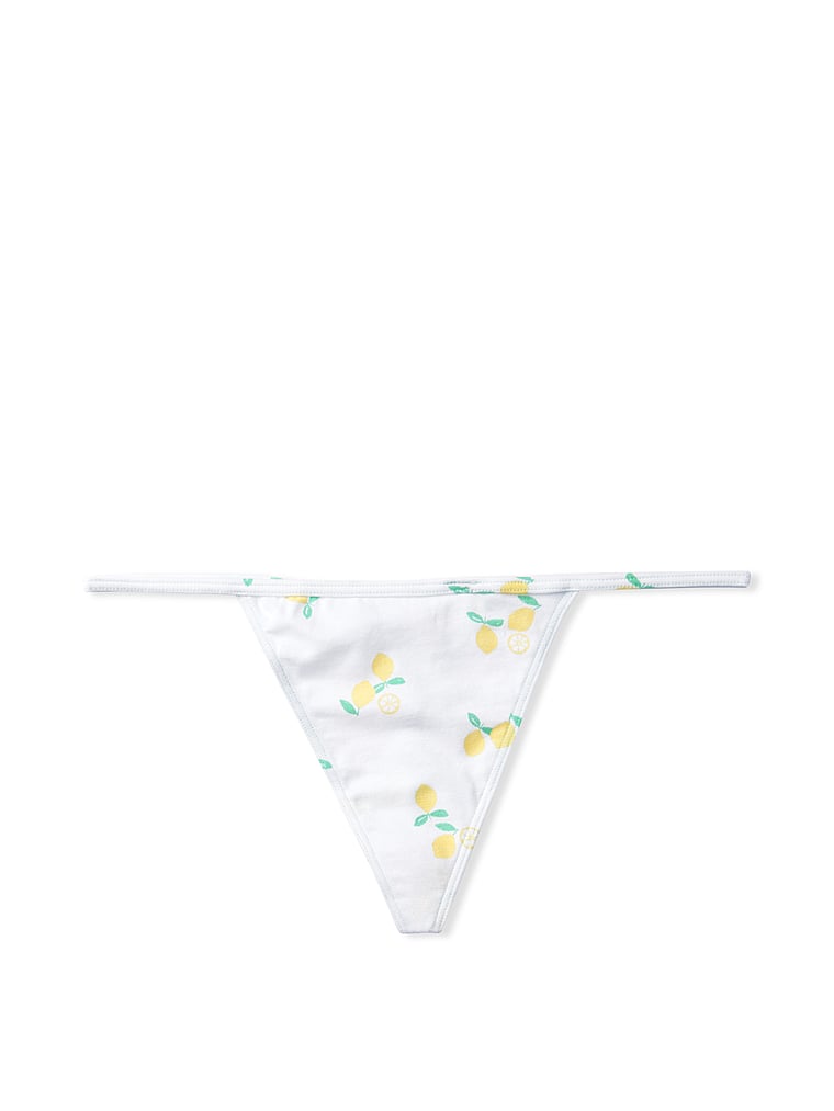 Stretch Cotton V-string Panty