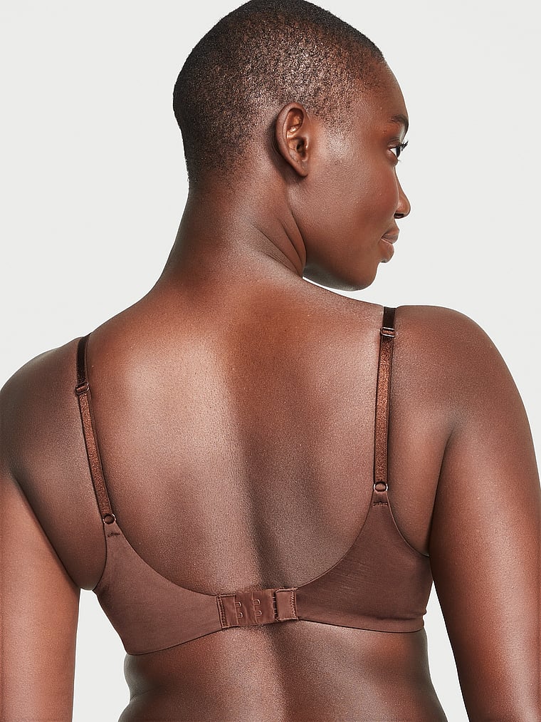 Victoria's Secret, Very Sexy So Obsessed Push-Up Bra, Ganache, onModelBack, 4 of 4 Arame is 5'11" and wears 34B or Medium