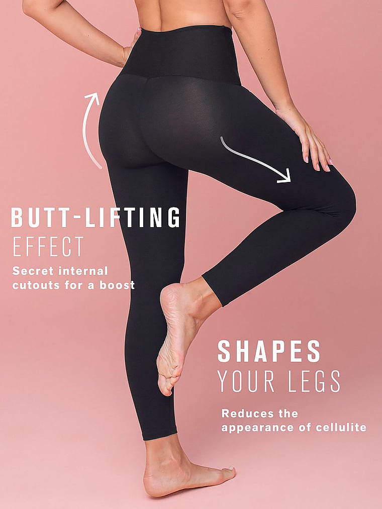 SEGRILA High Waisted Compression Workout Leggings for Women Seamless Tummy Control Yoga Pants Butt Lifting Tights