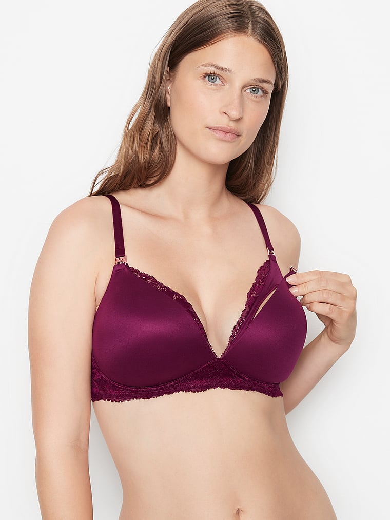 Lace Wing Wireless Nursing Bra
