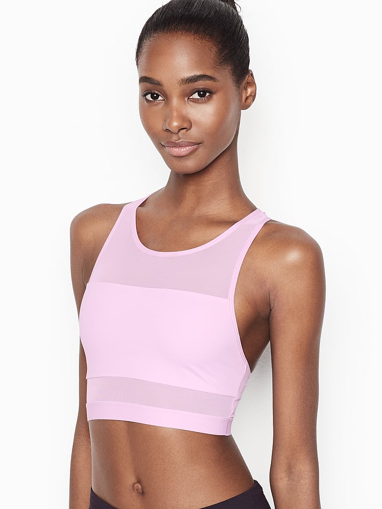 VictoriasSecret Mesh Long Line Sport Bra 111518134AJH
