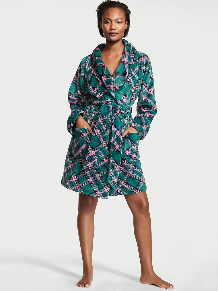  Victoria's Secret Short Cozy Robe 