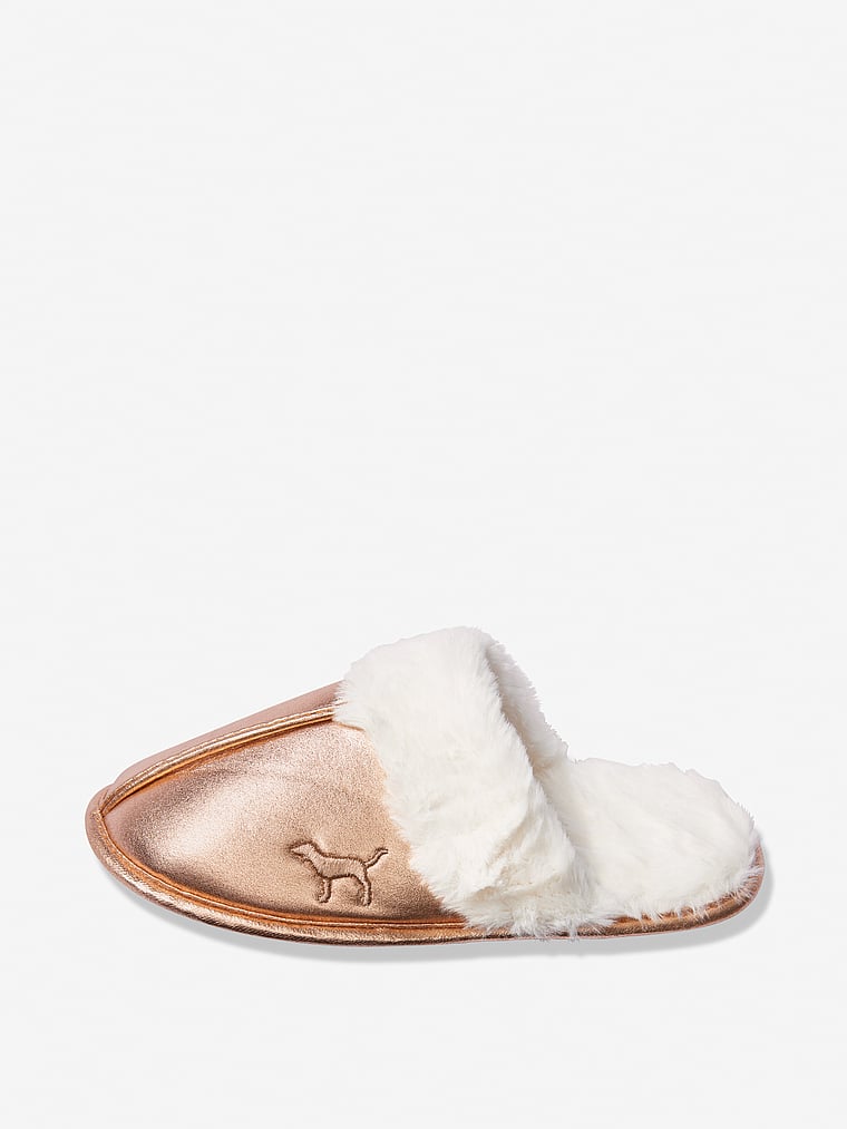 victoria secret pink open toe slippers