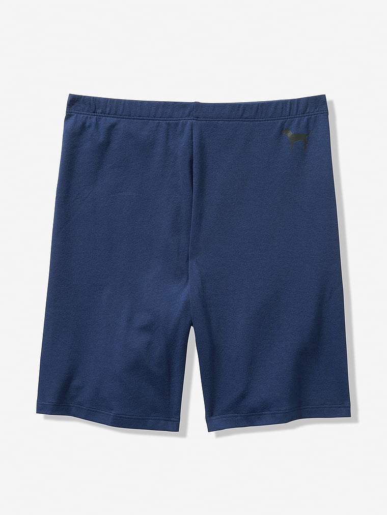 cotton high waist bike short