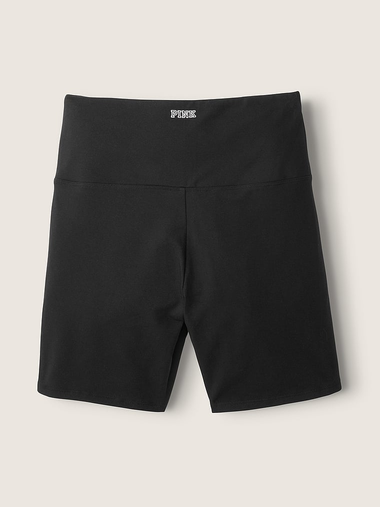 6 Cotton High-Waist Biker Shorts - PINK