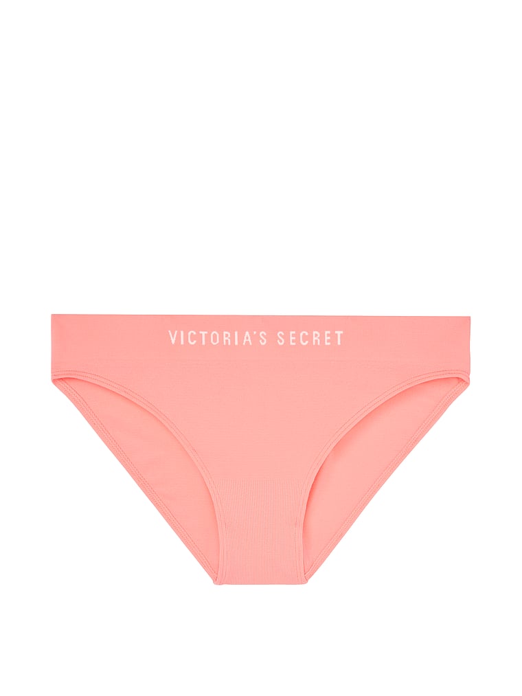 VictoriasSecret Seamless Bikini Panty - 11128572-4CBK