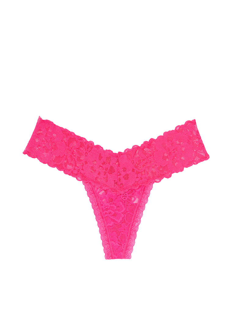 Shimmer Animal Thong Panty