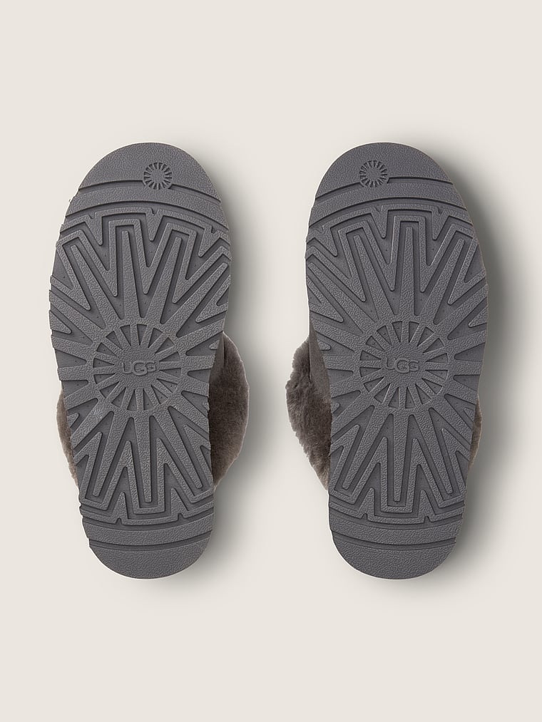 UGG® Disquette Slippers, Grey, detail, 3 of 3