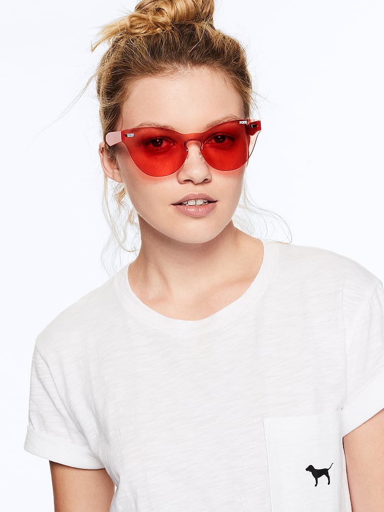 VictoriasSecret Monochrome Rimless Sunglasses. 1