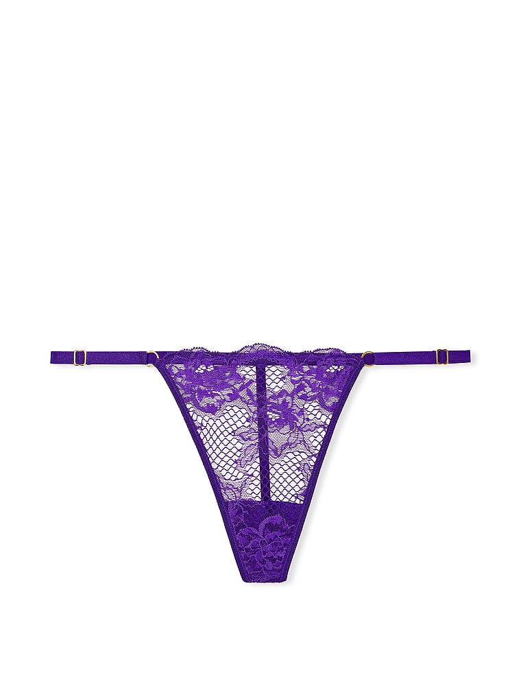 Fishnet Lace V-String Panty - Panties - Victoria's Secret