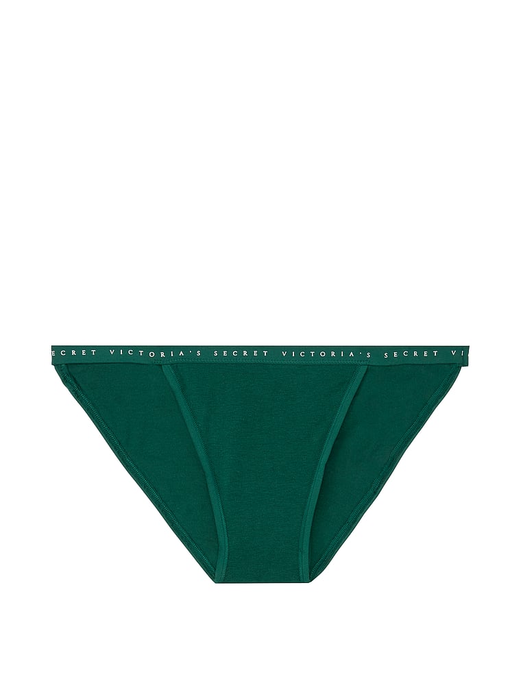VictoriasSecret Stretch Cotton String Bikini Panty - 11160870-4LOW
