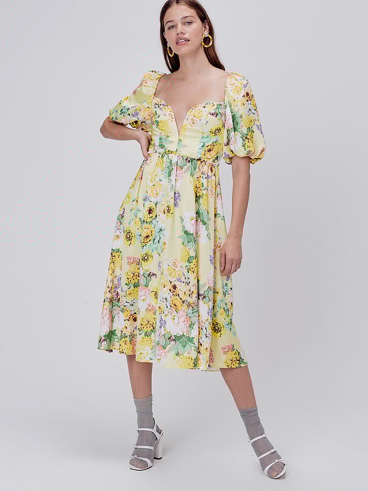 Leigh Midi Dress For Love Lemons Vs