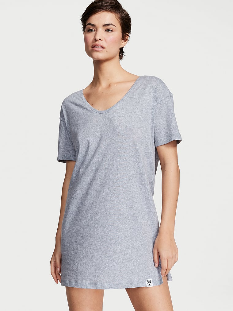 Oversize Cotton Sleepshirt - Victoria's Secret - vs