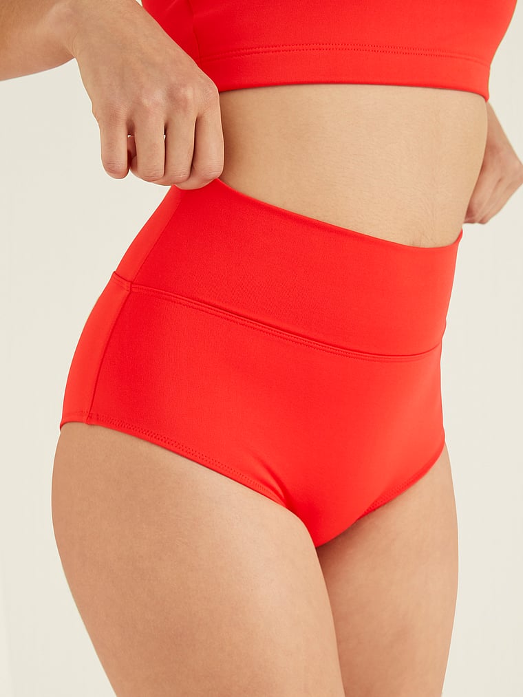 Swim High Waist Shortie - PINK