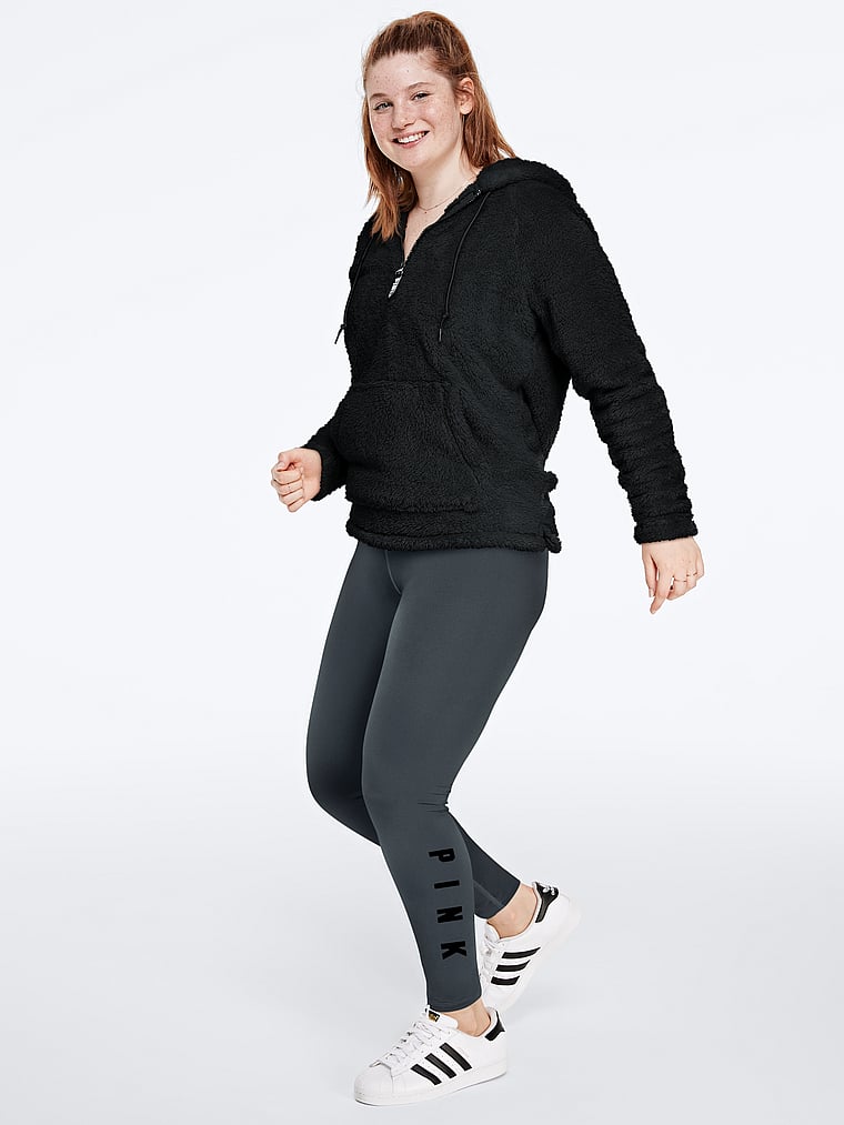 Fleece Lined Legging - PINK - pink