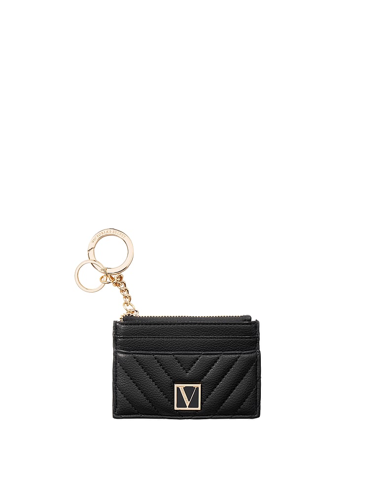 Victoria's Secret Bags | Victoria Secret Key Chain Wallet | Color: Black/Pink | Size: Os | Desertboho760's Closet