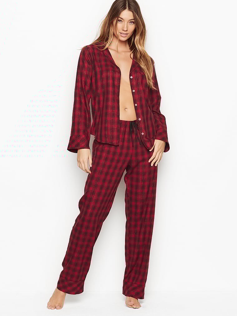 Victoria secret flannel pajamas Clearance