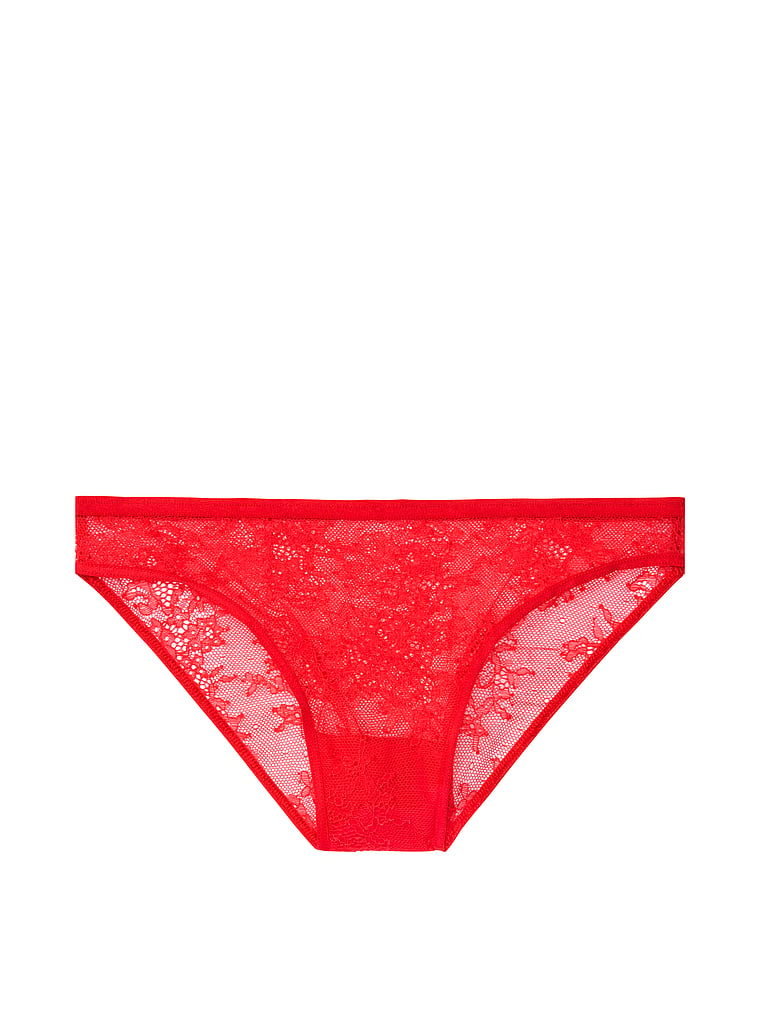 VictoriasSecret Chantilly Lace Bikini Panty - 11164248-1UET
