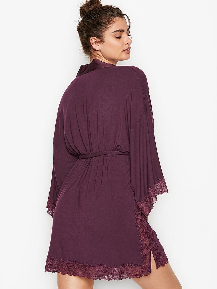 VictoriasSecret Heavenly by Victoria Supersoft Modal Kimono Robe. 2