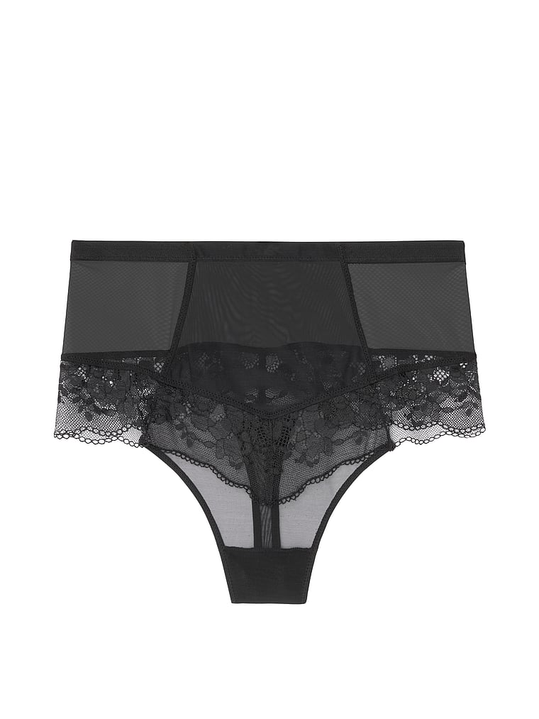 black lace underwear victoria's secret
