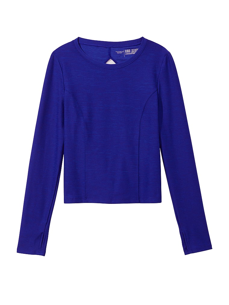 Essential Open-Back Long-Sleeve Top 