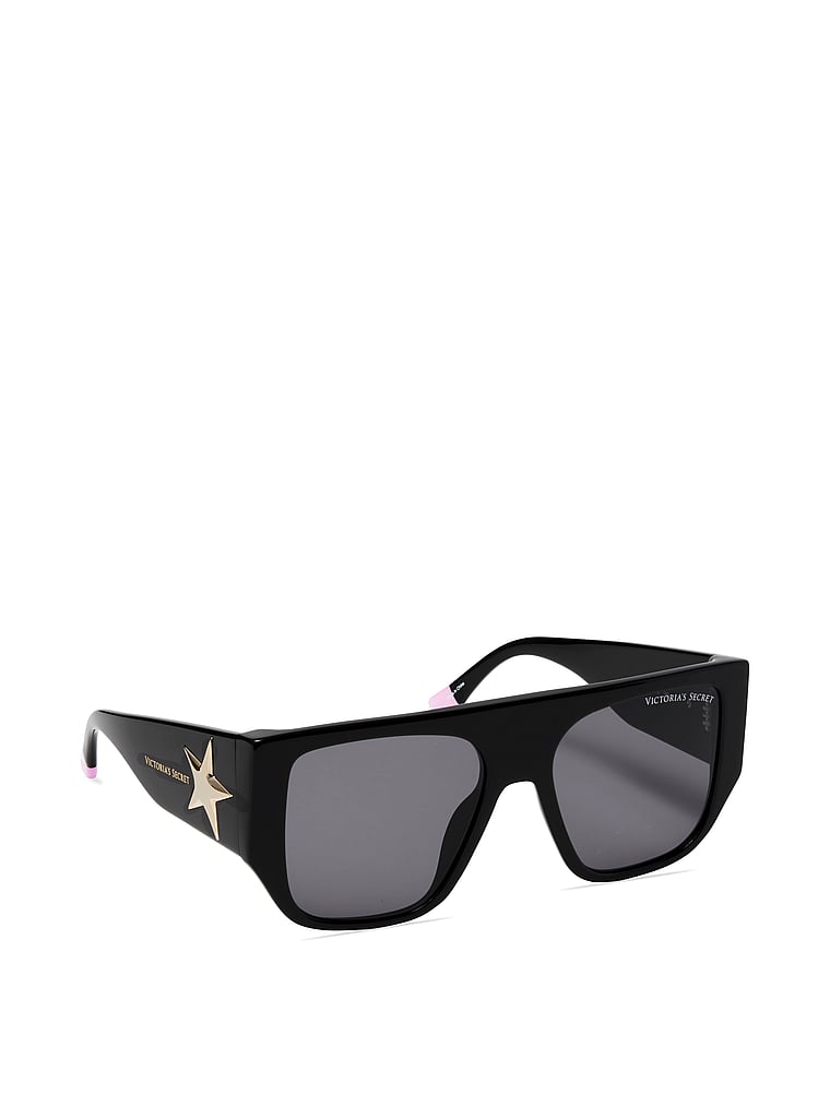 VictoriasSecret Oversized Flat-Top Sunglasses. 2 VictoriasSecret Oversized Flat-Top Sunglasses. 2