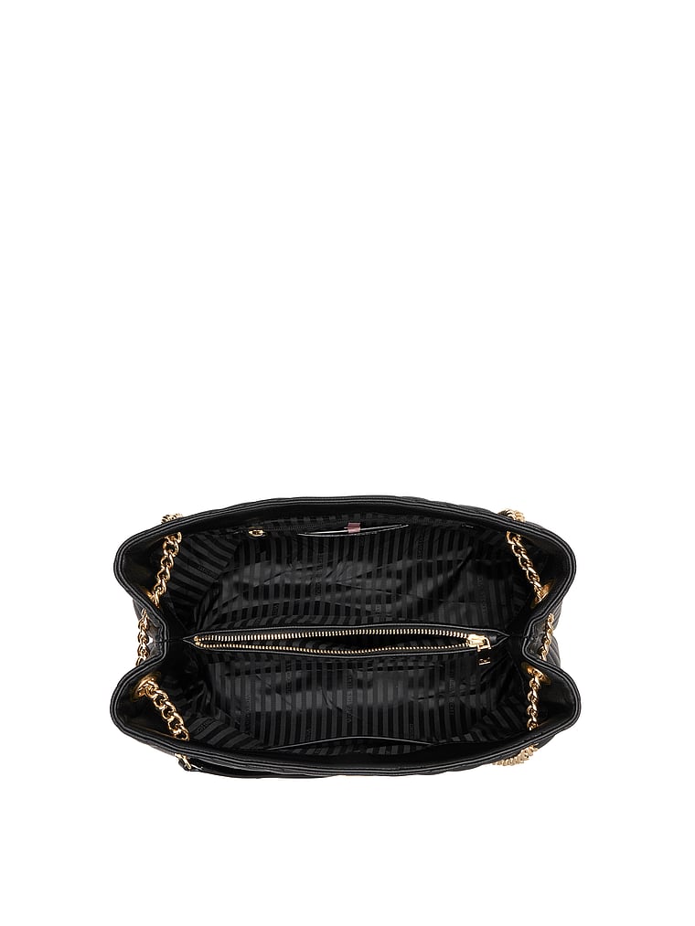 Victoria's Secret V-Quilted Crossbody Bag, Women's Fashion, Bags