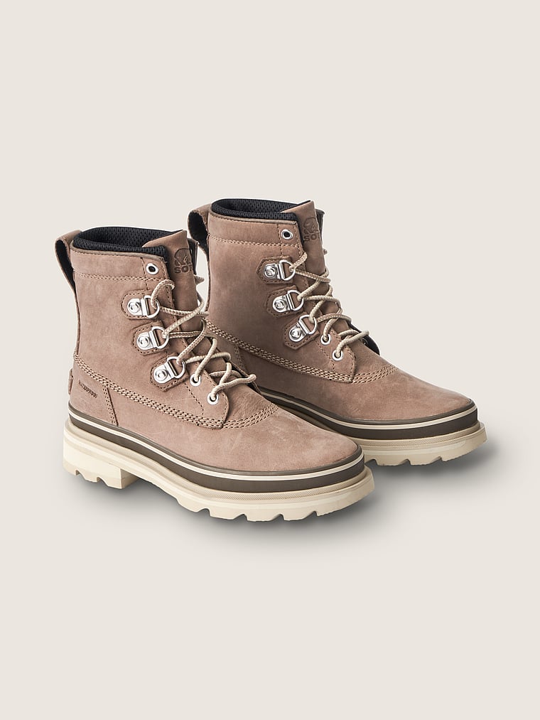 sorel boots beige