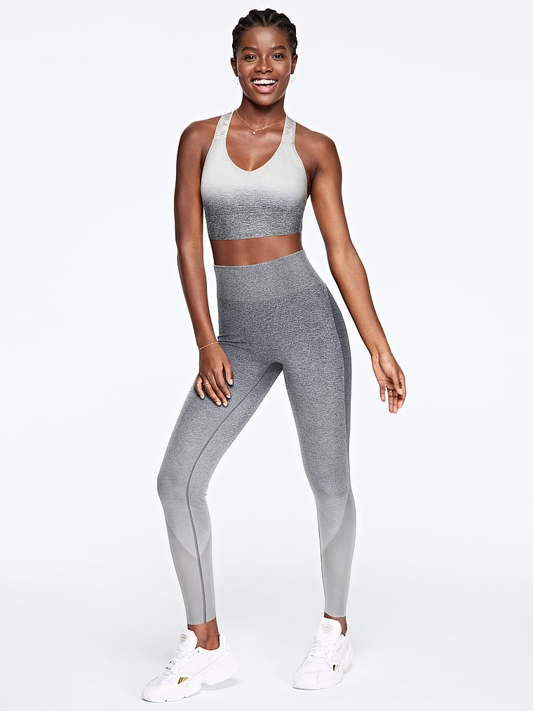 pink seamless workout tight