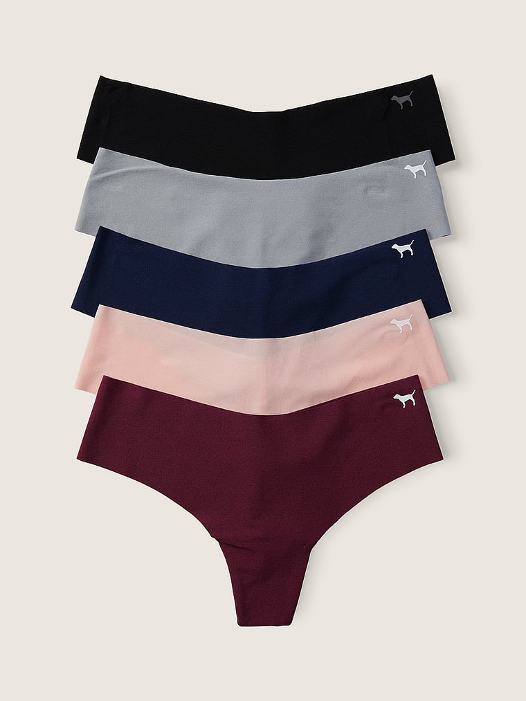 5-PACK NO-SHOW THONG PANTY