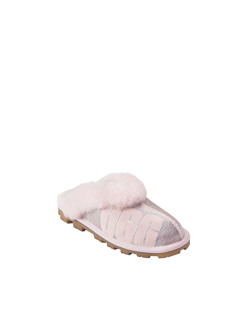 women's coquette sparkle slippers