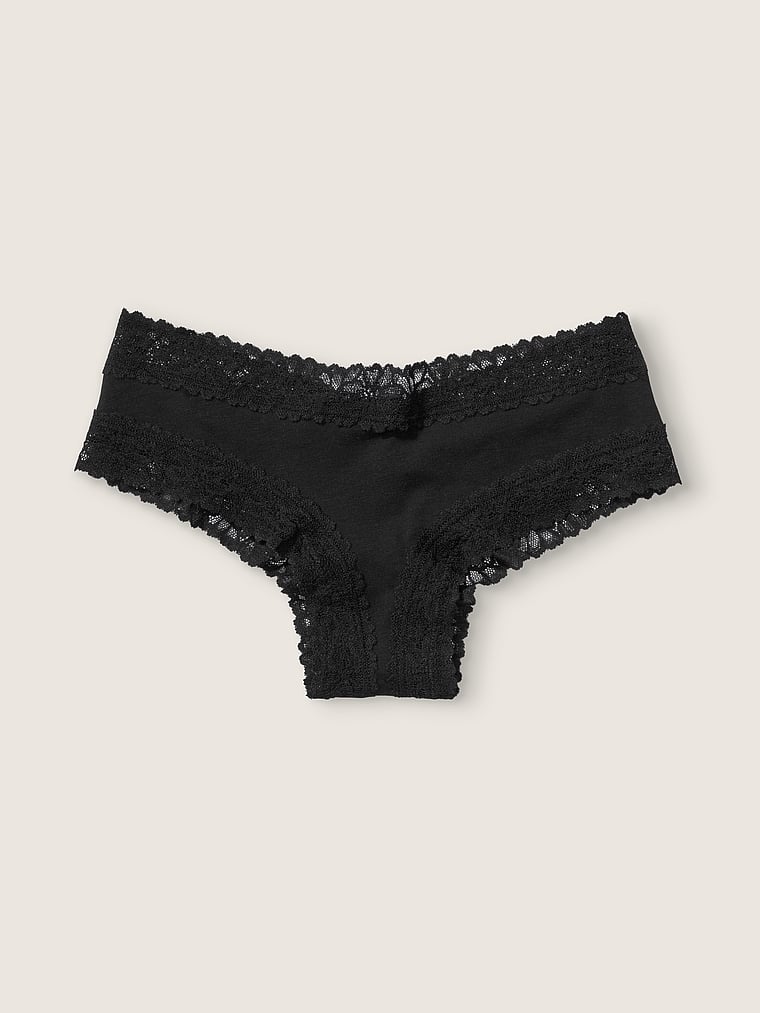 Lace Trim Cheekster Panty