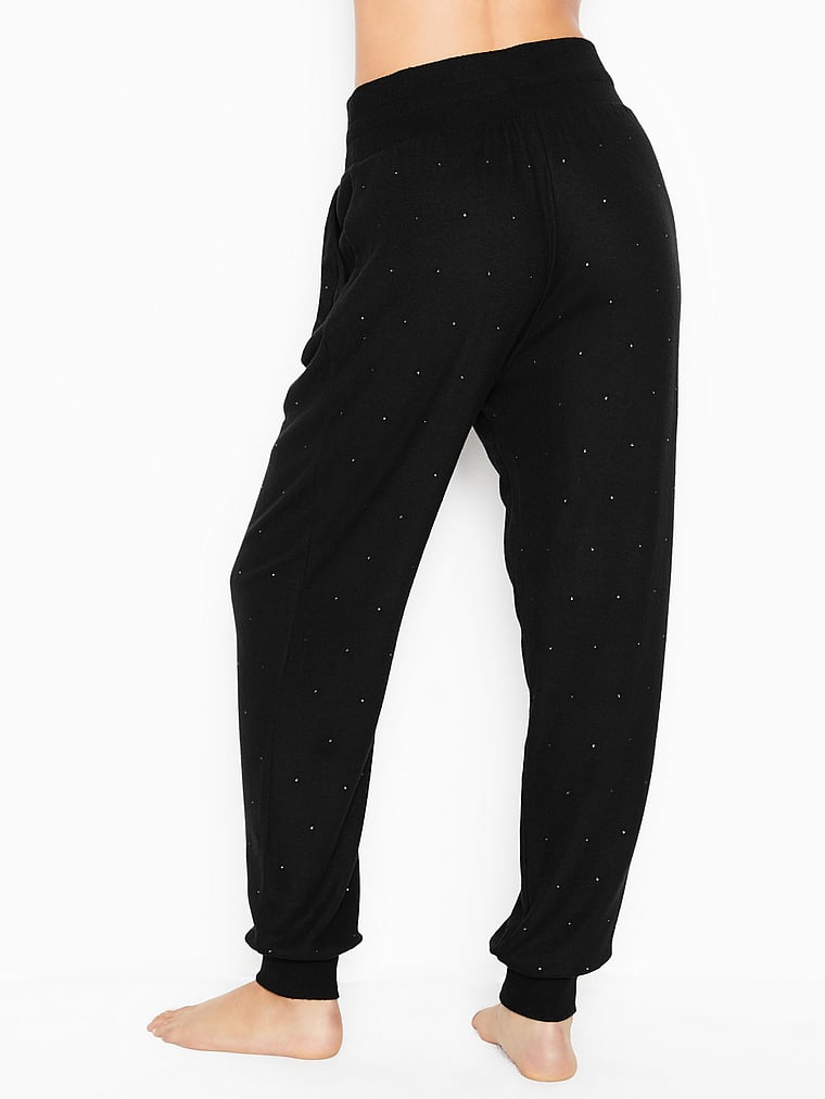 Cozy High-rise Embellished Jogger 