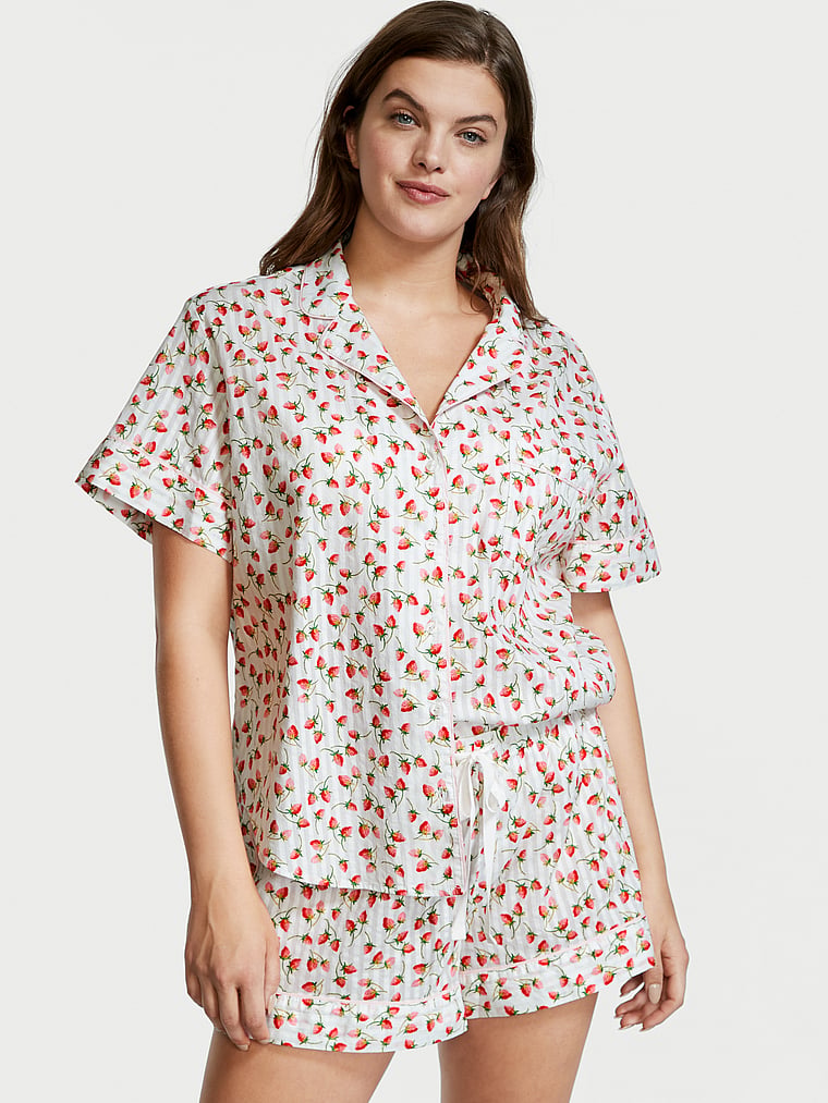 Cotton Short Pajama Set - Victoria's Secret